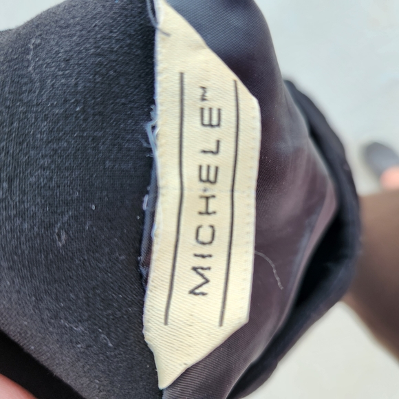 Michele knee-length black skirt size M  (4 for $20) - Picture 4 of 6